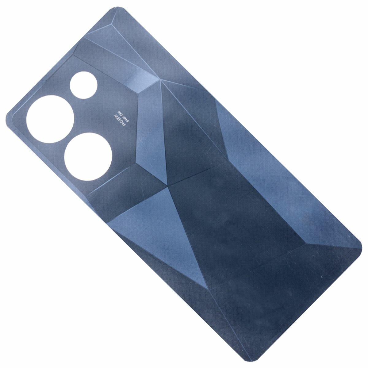 Задняя крышка для Tecno Camon 20 (CK6n), 20 Pro (CK7n) <черный>