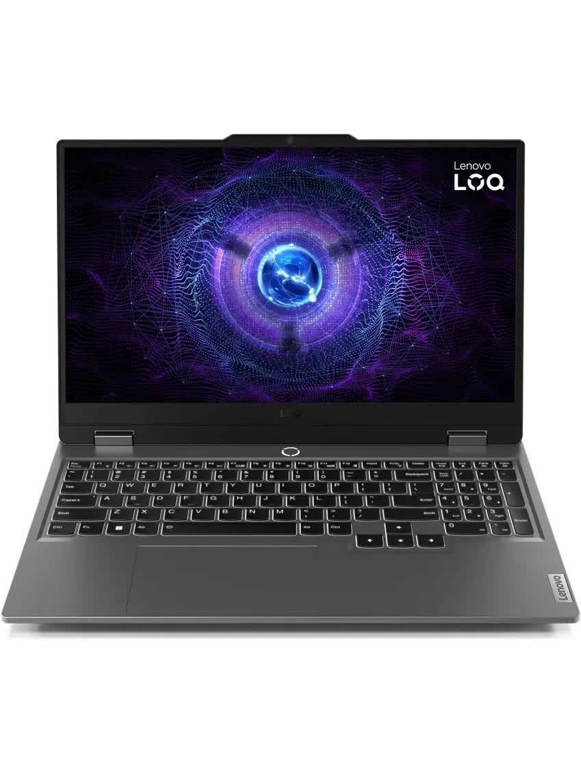 Ноутбук Lenovo LOQ 15IRX9 серый 83DV00NCRK
