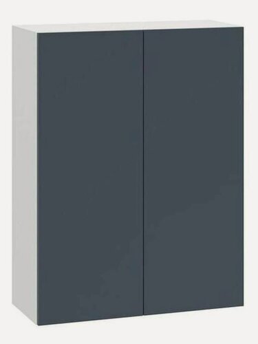 Изображение товара Кухонный модуль навесной, шкаф Тандем с полками, с доводчиками, 70х29.6х91.2 см, Белый / Океания