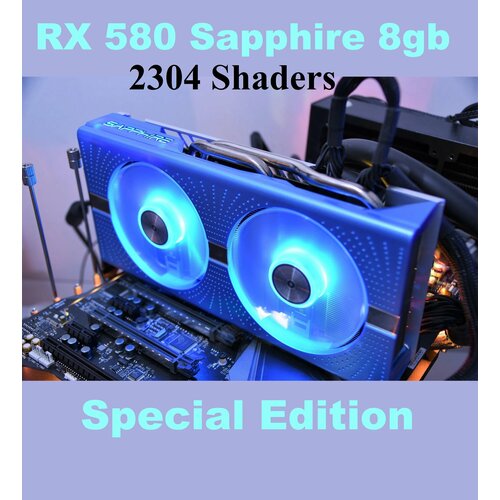 Видеокарта Radeon AMD RX 580 Sapphire 8gb Special Edition 14499₽