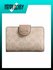 COACH SignatureCanvas High-quality Leather Wallet Medium Size Women's Sand NoSiz...