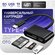 Картридер универсальный 4 в 1 USB Type C Micro USB, устройство для чтения SD-кар...