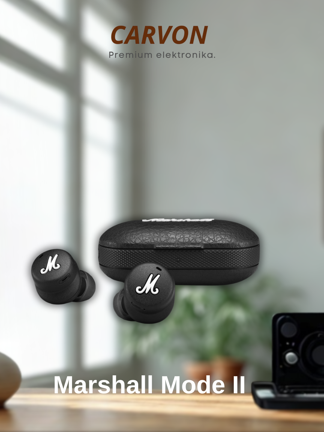 Беспроводные наушники Marshall Mode 2, до 25 часов воспроизведения музыки, HD Bass, мощное наслаждение музыкой, copy