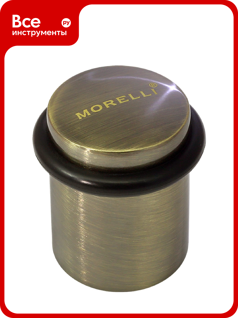 Дверной ограничитель MORELLI DS3 AB цвет - бронза 9009092