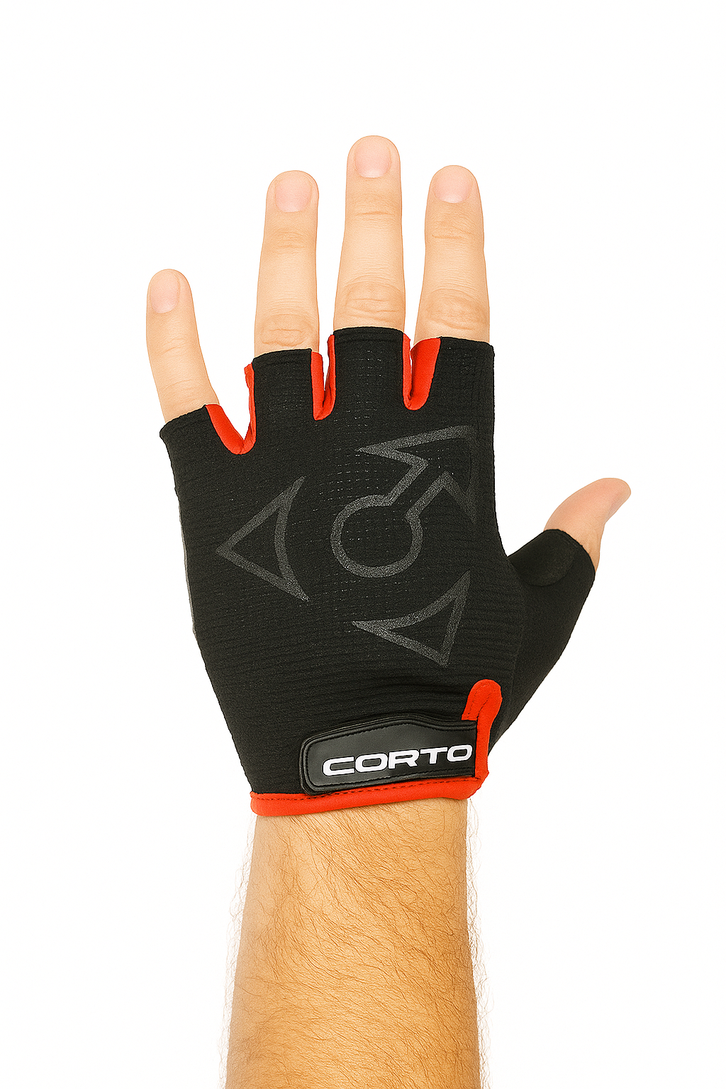 Велоперчатки Corto VP, красные, нейлоновые, XL, для взрослых — фото 1