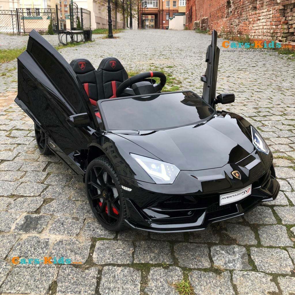 Электромобиль детский Lamborghini, 2-местный, с пультом управления