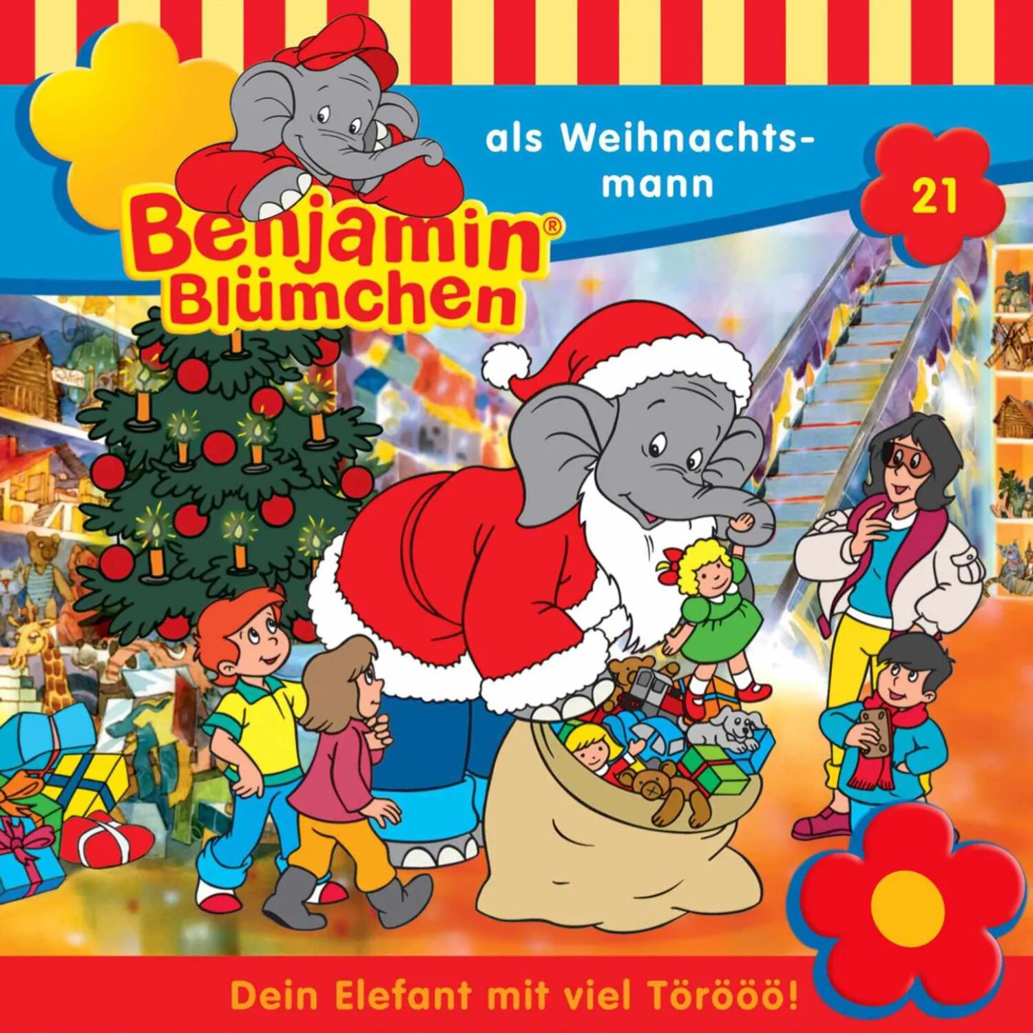 Benjamin Blümchen, Folge 21: Benjamin als Weihnachtsmann [Аудиокнига]