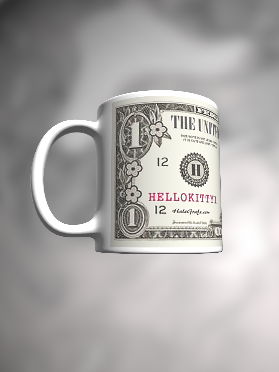 Кружка Hello Kitty доллар Хеллоу Китти Хелоу Кити — фото 1