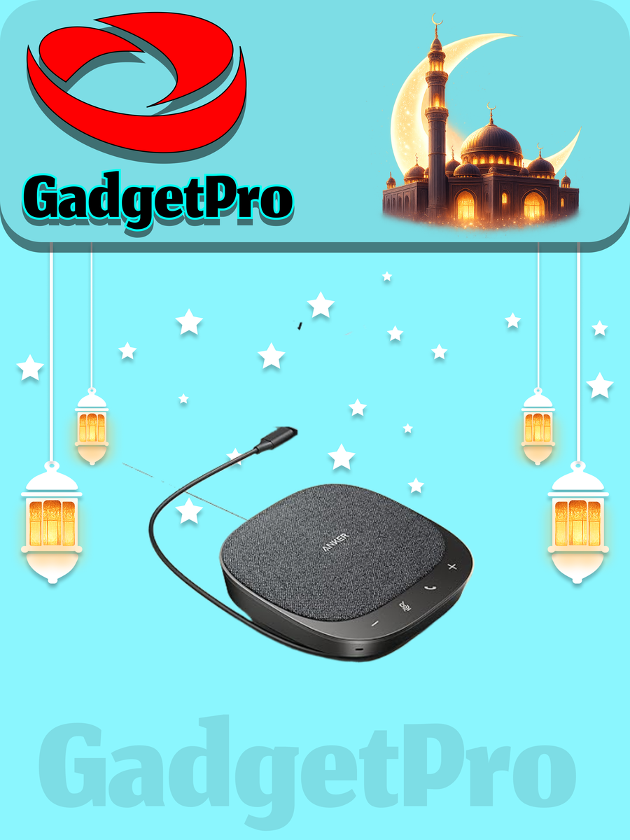 USB спикерфон Anker PowerConf S330: портативный спикерфон для конференций, USB, шумоподавление, черный