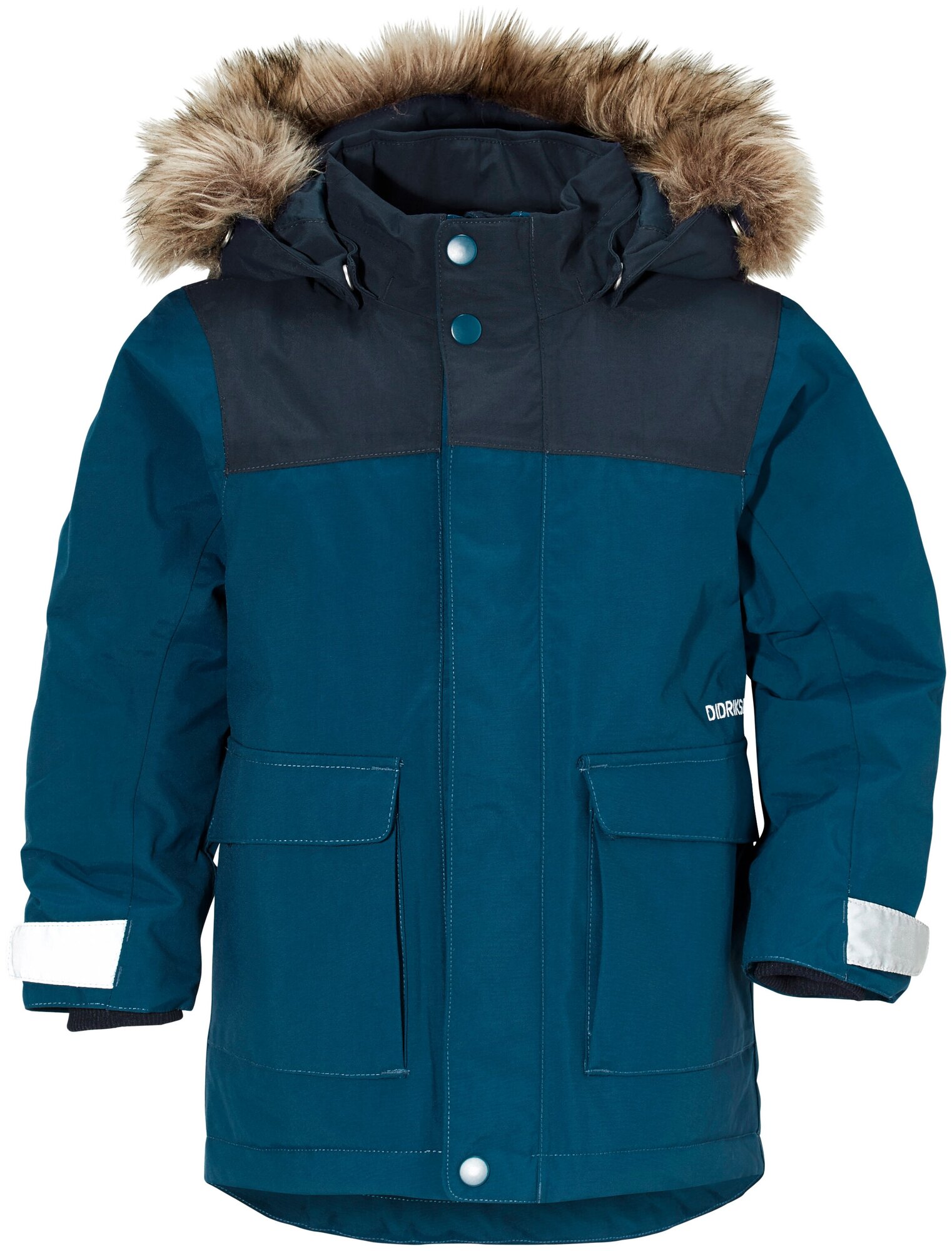 Куртка KURE PARKA 502679 Didriksons, Размер 80, Цвет 343 синий ураган