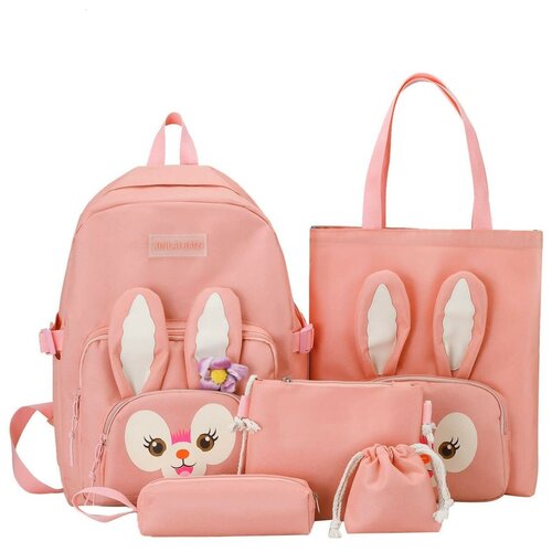 фото Рюкзак для девочки с комплектом (кролик) bags-art