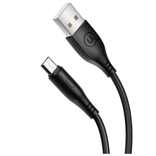 Кабель USB-Micro USB USAMS US-SJ268 U18 Round 1м черный дата кабель usams us sj268 u18 micro usb 1 м круглый черный sj268usb01