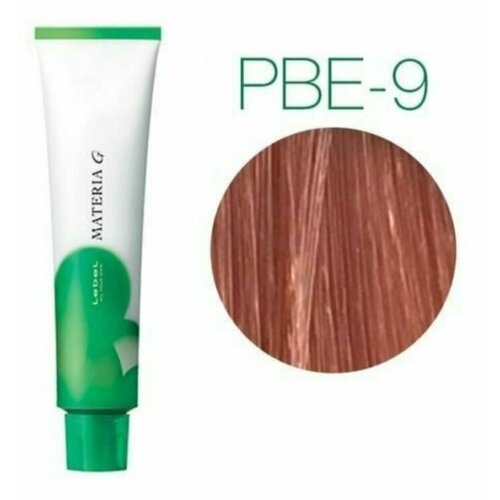 Lebel Materia Grey - PBe-9 очень светлый блондин розово-бежевый 120 гр lebel cosmetics materia grey pbe перманентная краска для седых волос pbe 9 очень светлый блондин розово бежевый