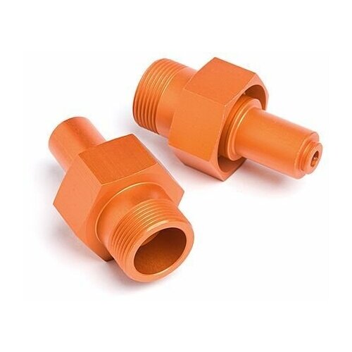 Хабы колесные - перед 24mm (ORANGE/2шт)