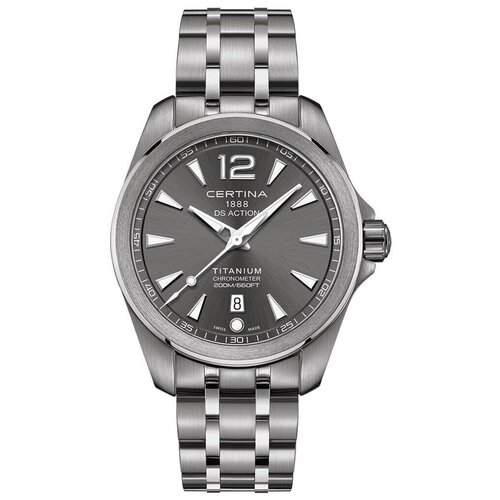 Наручные часы Certina Aqua, серебряный наручные часы certina c034 210 22 427 00