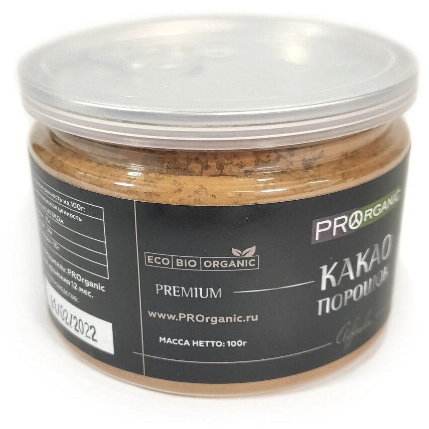 Какао-порошок из Африки PROrganic, 100 гр - фотография № 3