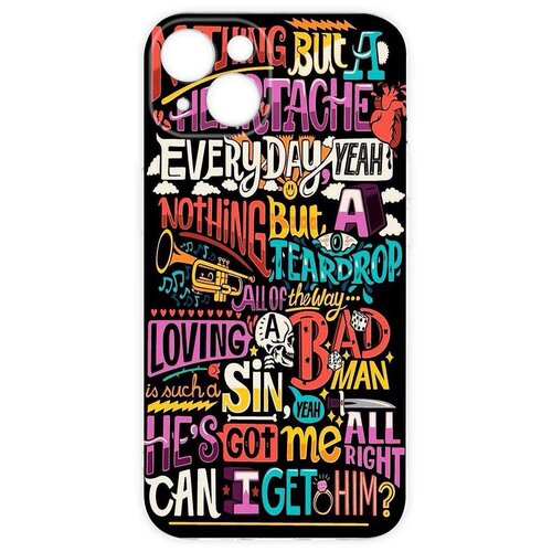 Чехол дизайнерский для Apple Iphone 13 6,1. All of the way.