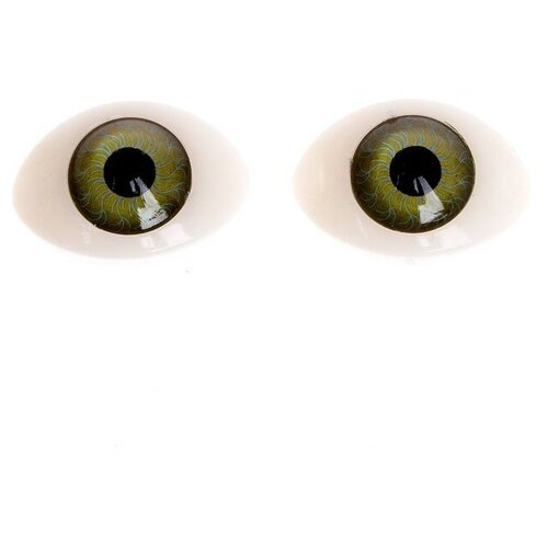 Глаза, набор 8 шт, размер радужки 12 мм, цвет зелёный глаза набор 8 шт размер радужки 12 мм цвет зелёный