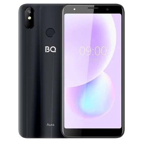 фото Смартфон bq 6022g aura 2/16 гб, темно-серый