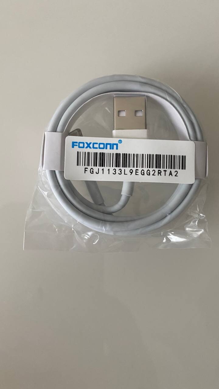 Кабель USB Lightning для iPhone/iPad/iPod (Foxconn) 1m