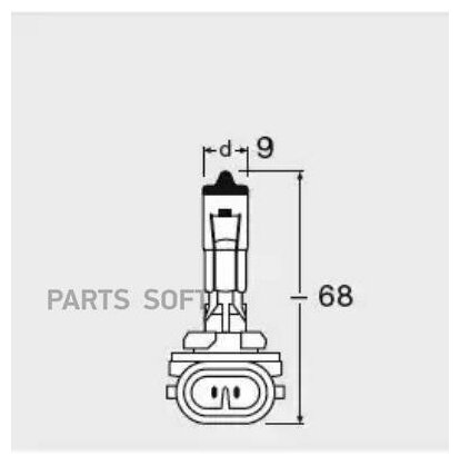 881 Лампа H27/2 12V 27W PGJ13 ORIGINAL LINE качество оригинальной з/ч (ОЕМ) 1 шт. Osram OSRAM / арт. 881 - (1 шт)