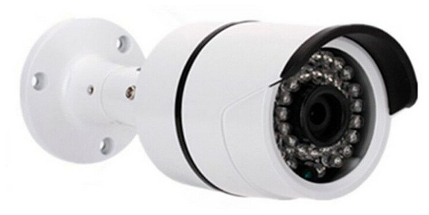 Уличная 4K (8MP) AHD камера наблюдения KDM 018-AF8 металлический корпус - ahd камеры видеонаблюдения микрофон
