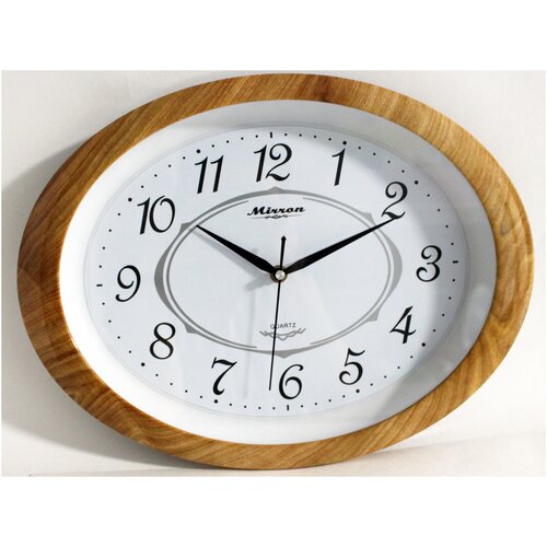 Часы настенные кварцевые бесшумные интерьерные для гостиной для офиса в прихожую 40 х 30 см