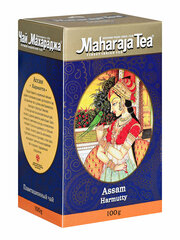 Чай "Махараджа" индийский чёрный байховый Ассам "Хармати" 100 гр.