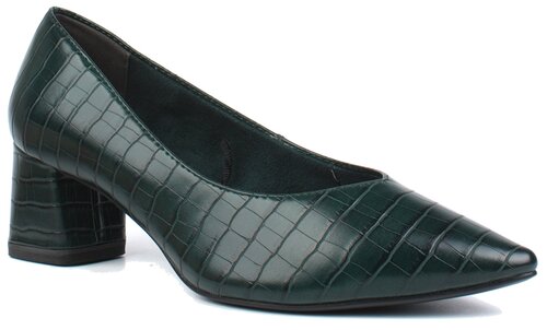 Туфли лодочки  Tamaris, размер 39, зеленый