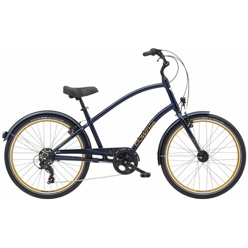 фото Велосипед городской electra townie 7d eq step over 26 oxford blue(в собранном виде)