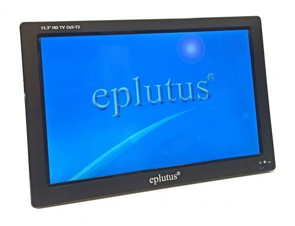 Портативный телевизор Eplutus EP-135T DVB-T2 133" черный