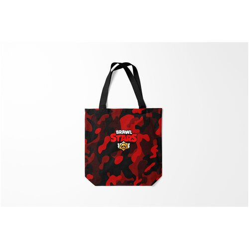 фото Сумка-шоппер / 40х40 см / геймерам / brawl stars burnettie