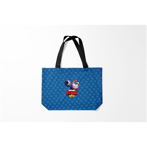фото Сумка-шоппер / 46х35 см / геймерам / brawl stars burnettie