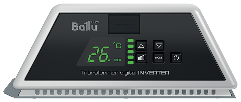 Модуль отопительный электрического конвектора Ballu Evolution Transformer BEC/EVU-1500 + Блок управления Transformer Digital Inverter Ballu BCT/EVU-2.5I (Без шасси) - фотография № 2