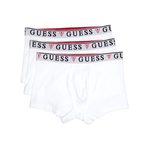 Трусы GUESS, размер 54/XXL, черный, синий, 3 шт.