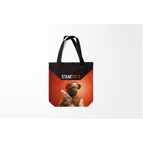 фото Сумка-шоппер / 40х40 см / геймерам / standoff 2 burnettie