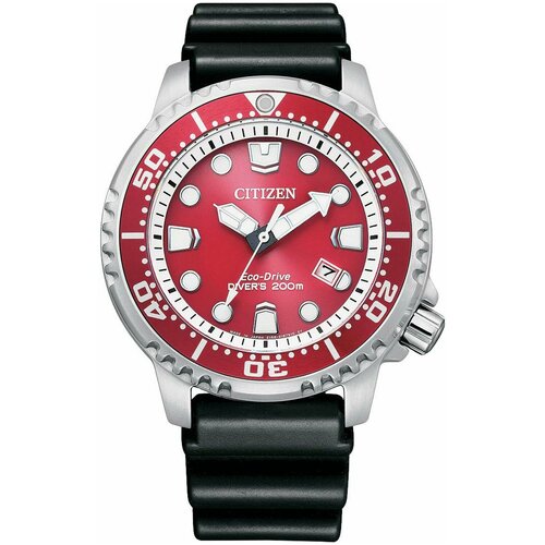 Наручные часы CITIZEN Promaster Наручные часы Citizen BN0159-15X, черный, красный