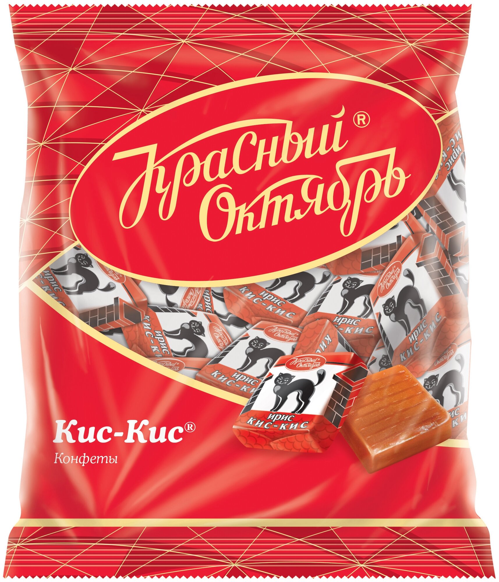 Ирис Красный Октябрь Кис-кис, 250 г, флоу-пак