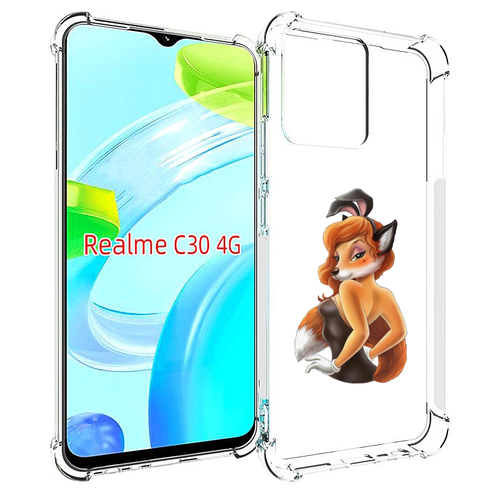 Чехол MyPads баронесса для Realme C30 4G / Narzo 50i Prime задняя-панель-накладка-бампер чехол mypads баронесса для realme 10 задняя панель накладка бампер