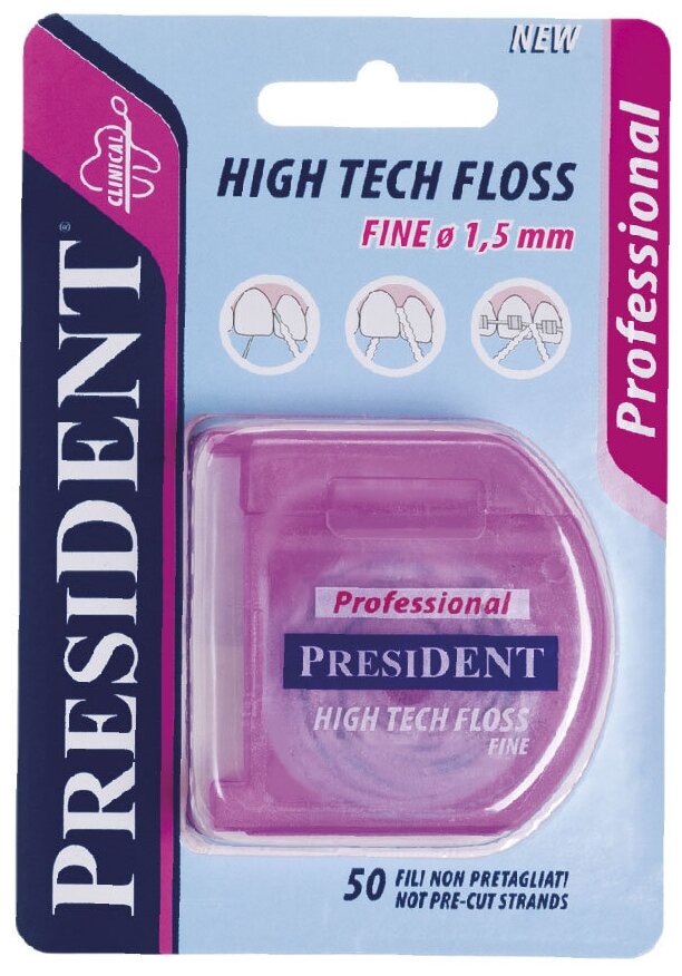 Зубная нить President - фото №1