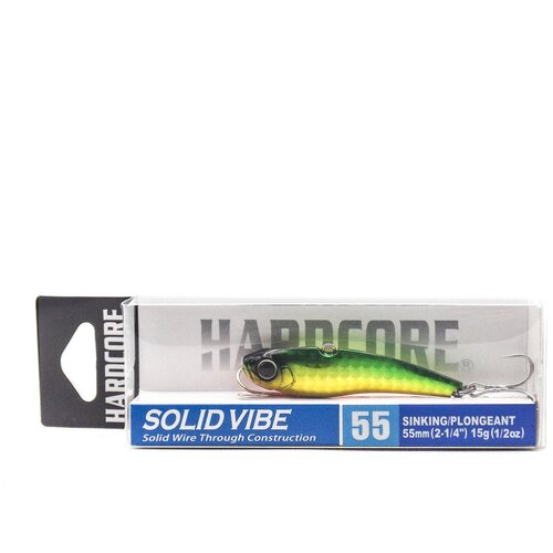 Раттлин Duel F1176-HGGR HARDCORE SOLID VIBE (S) 55mm раттлин duel f1176 hiw hardcore solid vibe s 55mm