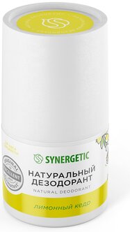 Стоит ли покупать Synergetic Натуральный дезодорант Лимонный кедр? Отзывы на Яндекс Маркете