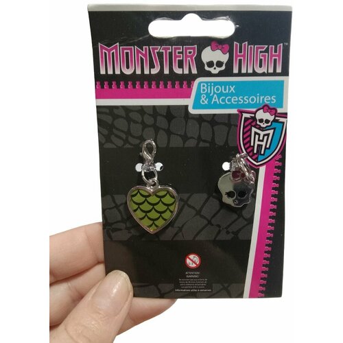 Набор из 2х подвесок для браслета Monster High