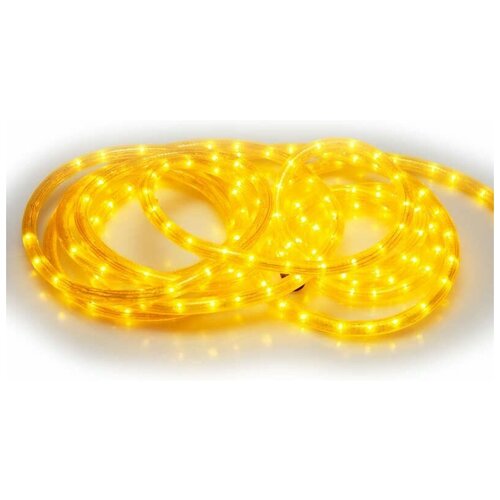 Шнур светодиодный SHLights Дюралайт LDRP3W06-Y, желтый свет, 6 м