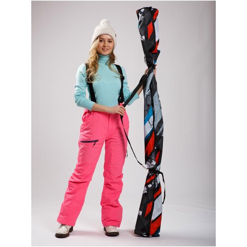 фото Чехол для беговых лыж case for scooter на 1-2 пары, лыжный чехол, лыжная сумка, серый, 175 см