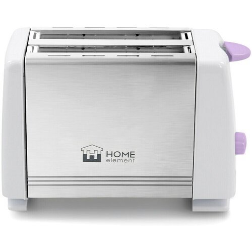 Тостер Home Element HE-TS500 лиловый жемчуг home element he hd318 фен лиловый аметист