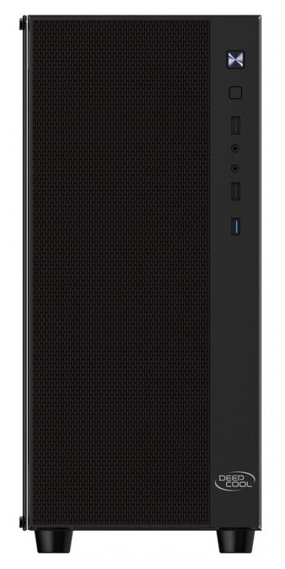 Корпус eATX Deepcool черный, без БП, боковое окно из закаленного стекла, USB 3.0, 2*USB 2.0, audio - фото №5