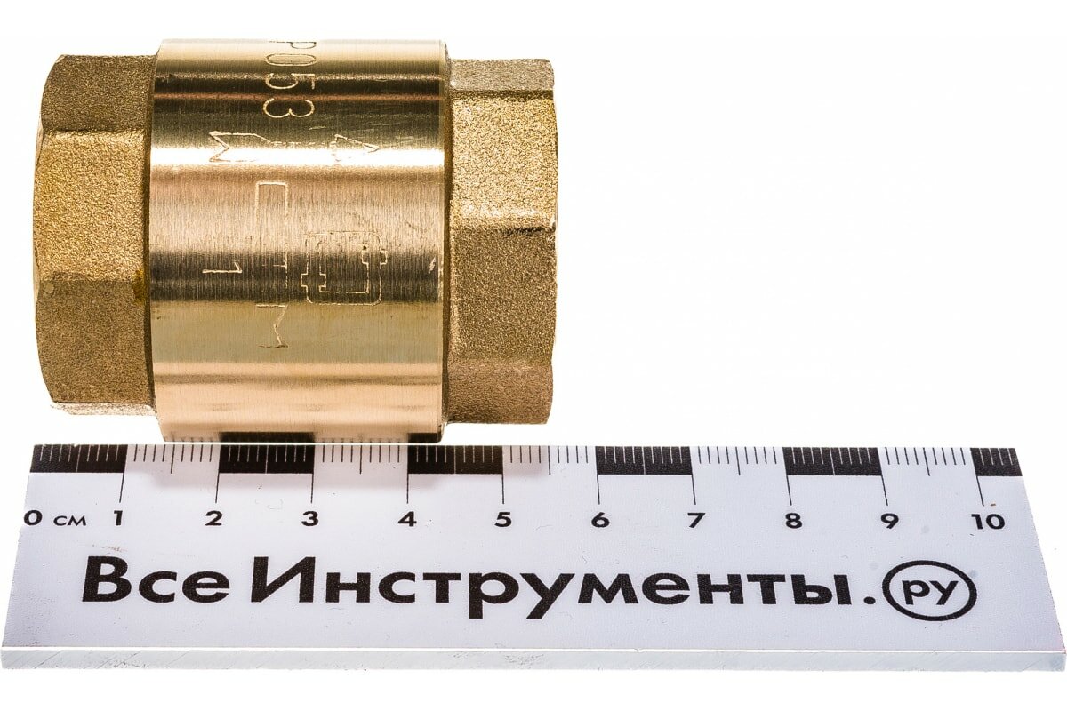 СТМ Обратный клапан 1 с латунным штоком CBCVB001