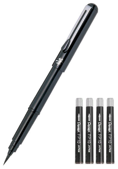 Pentel Ручка-кисть Brush Pen GFKP3