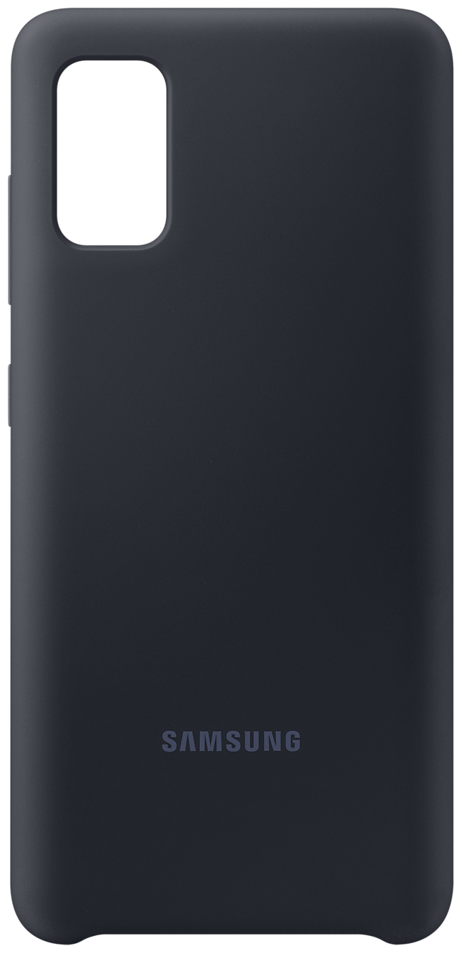 Чехол-крышка Samsung PA415TLEGRU для Galaxy A41, силикон, синий - фото №1